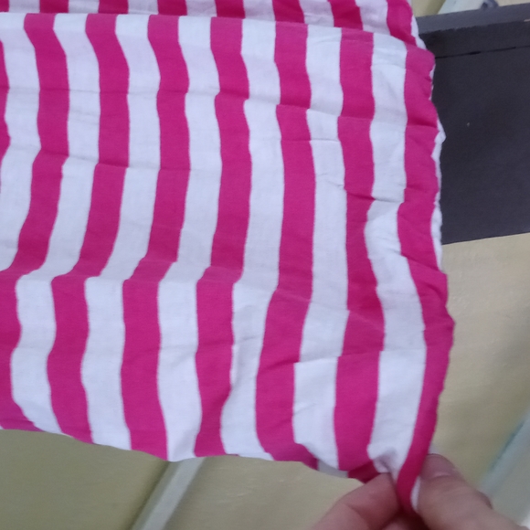 Express Pink/White Striped Halter Tank Top Women's Size XS NWT - Picture 5 of 8